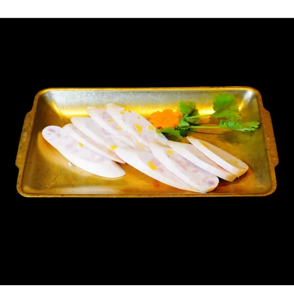 Salchicha de pollo y maíz 6ud.