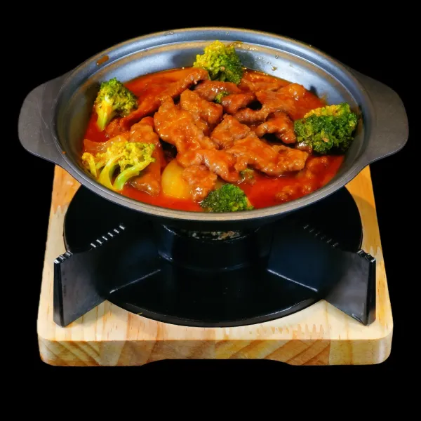 Carne picante al estilo coreano