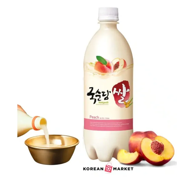 Licor de arroz Melocoton 750ml