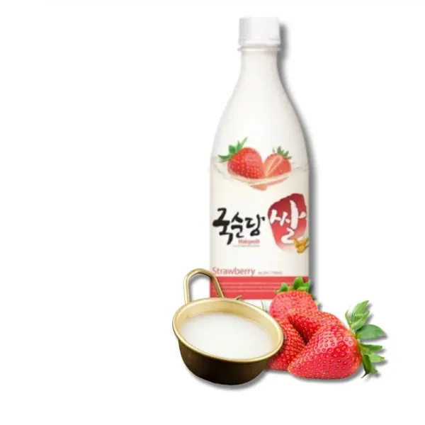 Licor de arroz Fresa 750ml