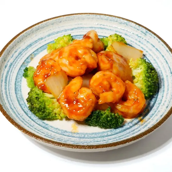 Gambas salteadas