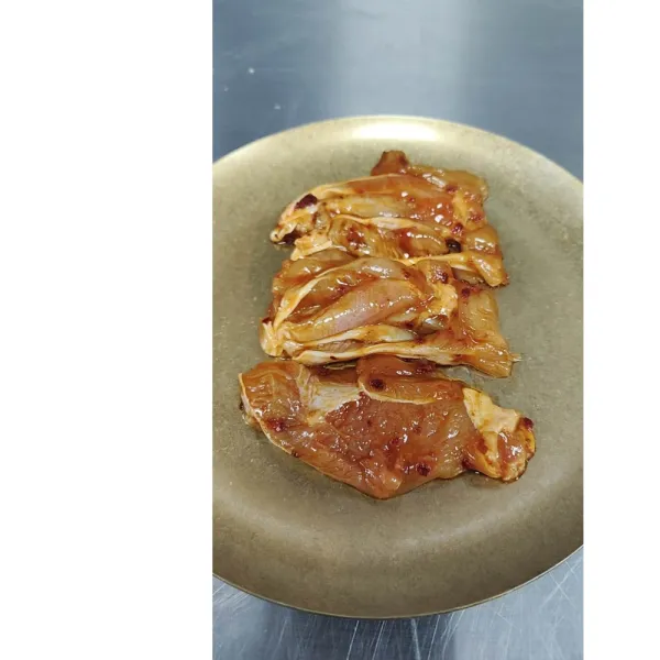 Muslo de pollo con picante