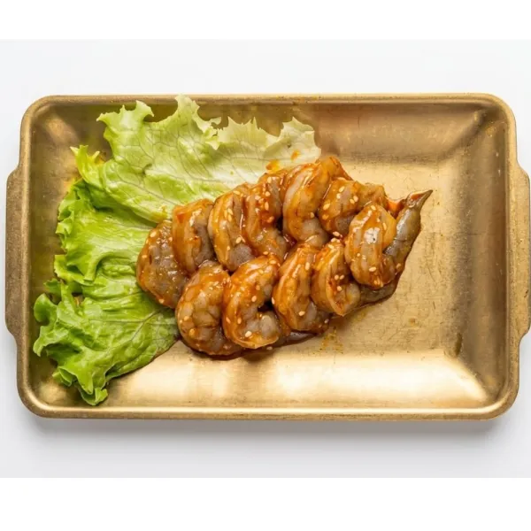 gamba marinado salsa coreana
